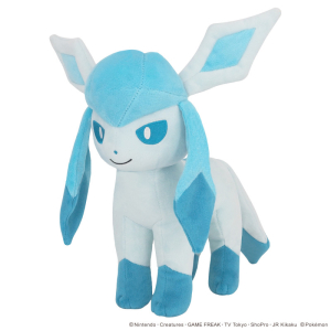 Authentic Pokemon plush Glaceon 34cm (long) San-Ei All Star
